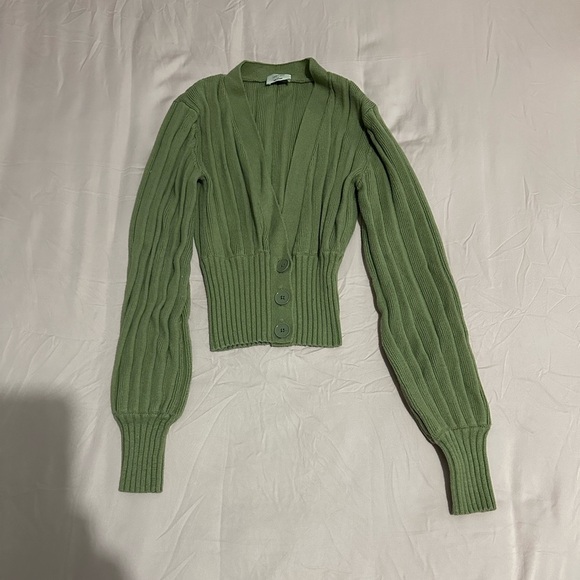 Aritzia deep v plunge cardigan - Picture 6 of 6